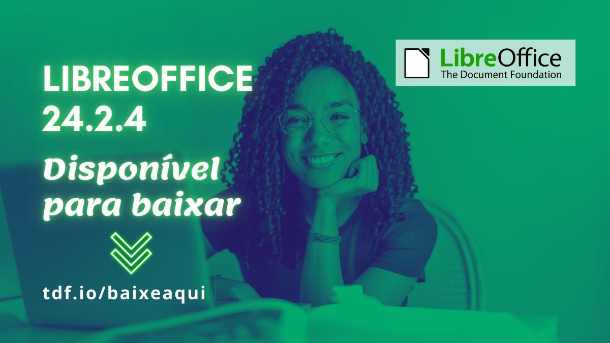 LibreOffice 24.2.4 disponível para baixar