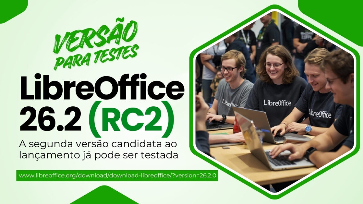 LibreOffice 26.2 RC2: A segunda versão candidata ao lançamento já pode ser testada