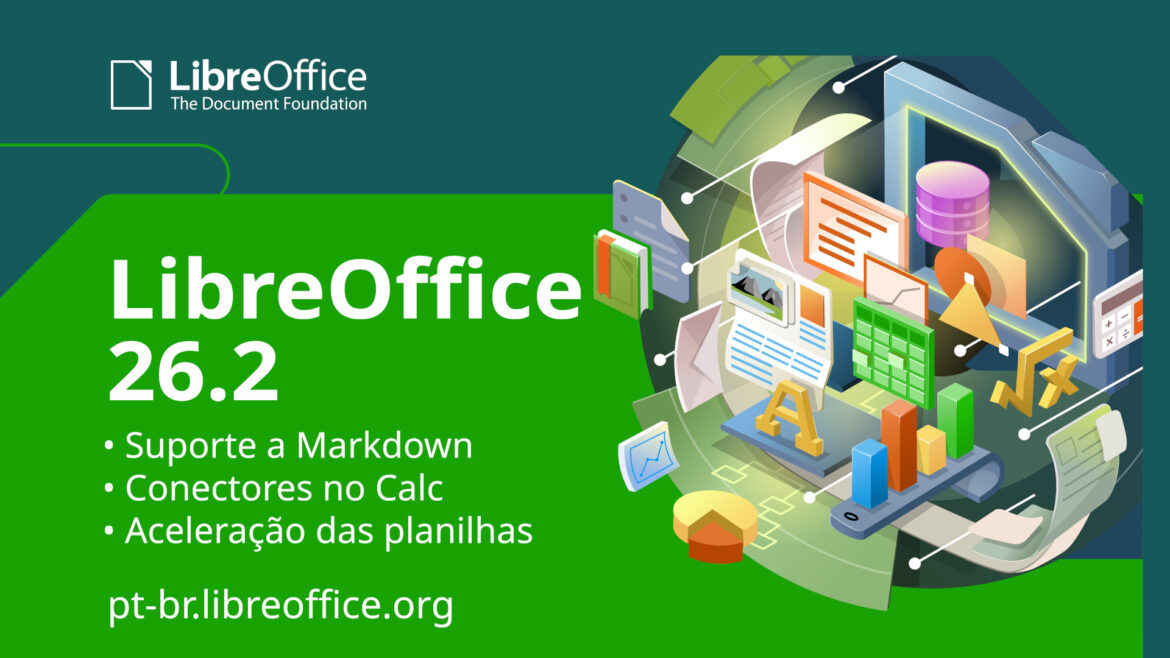 Chegou o LibreOffice 26.2 !