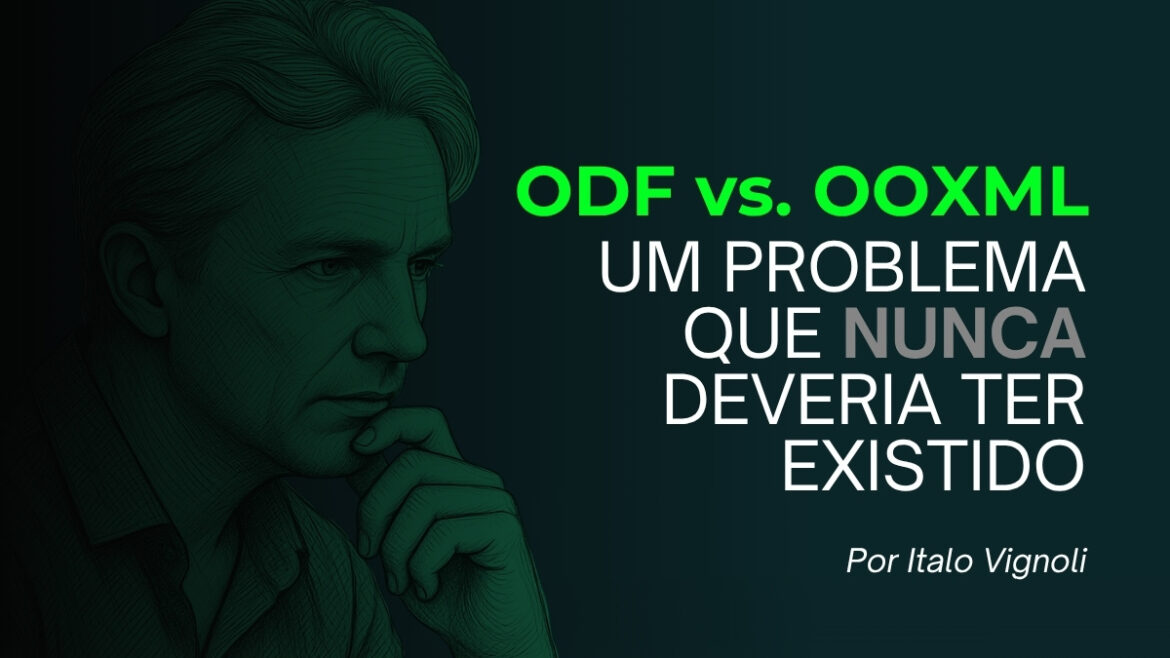 ODF vs. OOXML: um problema que nunca deveria ter existido